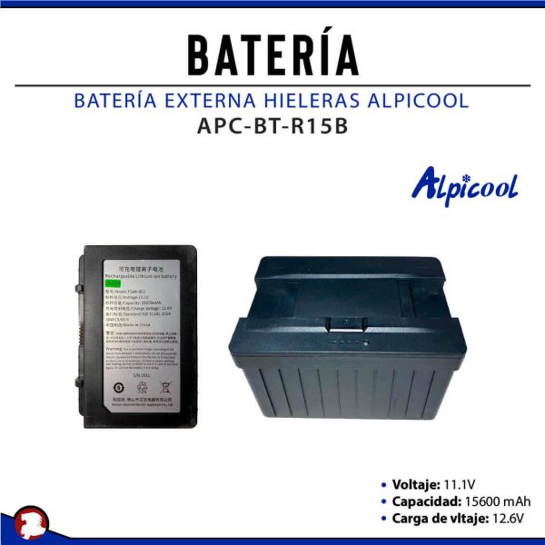 BATERIA EXTERNA HIELERAS ALPICOOL