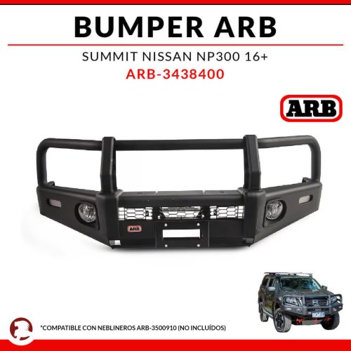 BUMPER ARB SUMMIT NISSAN NP300 16+