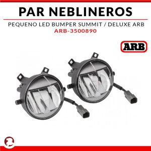 PAR NEBLINERO PEQUENO LED BUMPER SUMMIT / DELUXE
