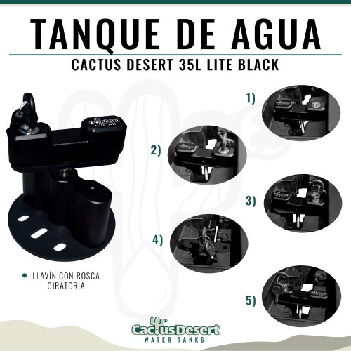 TANQUE CACTUS DESERT – TITANIUM GREY 35L