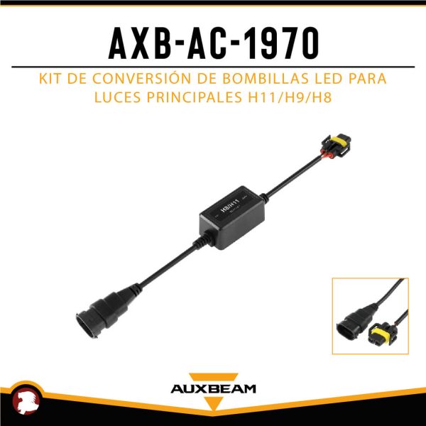 KIT DE CONVERSIÓN DE BOMBILLAS LED PARA LUCES PRINCIPALES H11/H9/H8