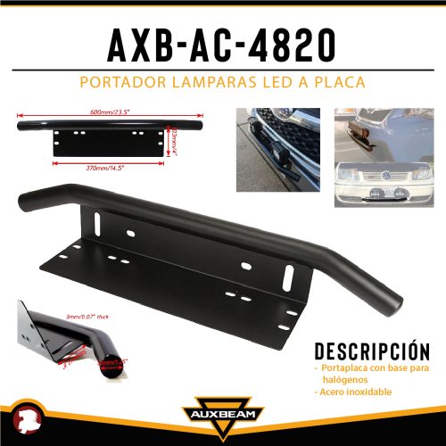 PORTADOR LAMPARAS LED A PLACA
