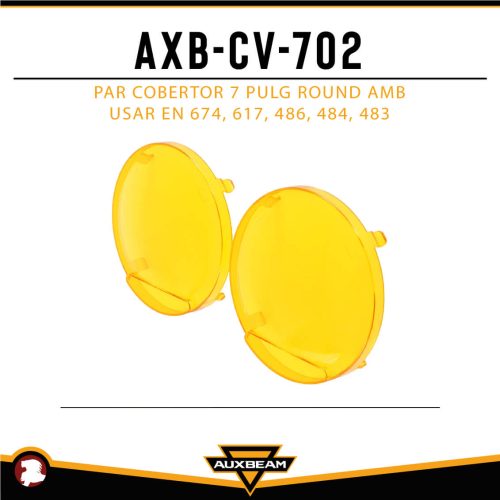 PAR COBERTOR 7 PULG ROUND AMB USAR EN 674, 617, 486, 484, 483