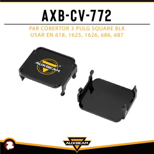 PAR COBERTOR 3 PULG SQUARE BLK USAR EN 618, 1625, 1626, 686, 687D000480