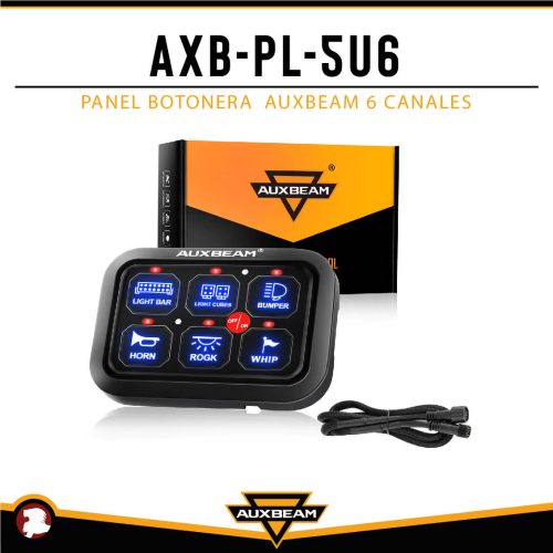 PANEL BOTONERA AUXBEAM 6 CANALES