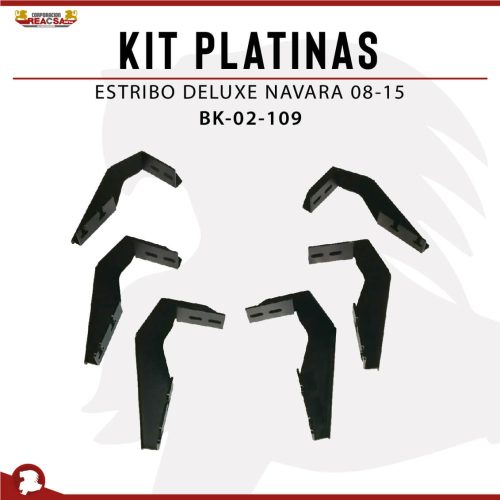KIT PLATINAS ESTRIBO DELUXE NAVARA 08-15