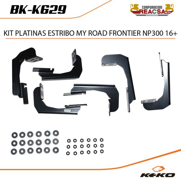 KIT PLATINAS ESTRIBO MY ROAD/ TRIP FRONTIER NP300 16+