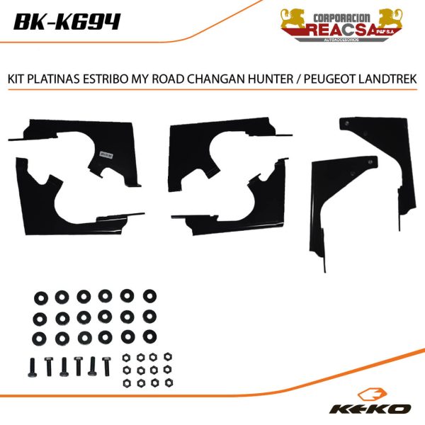 KIT PLATINAS CHANGAN HUNTER Y PEUGEOT LANDTREK