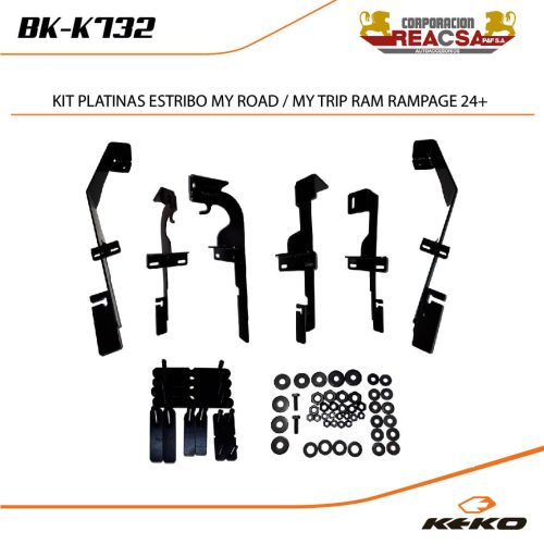 KIT PLATINAS ESTRIBO MY ROAD/ TRIP RAM RAMPAGE 24+