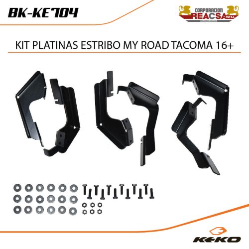 KIT PLATINAS ESTRIBO MY ROAD/ TRIP TACOMA 16+
