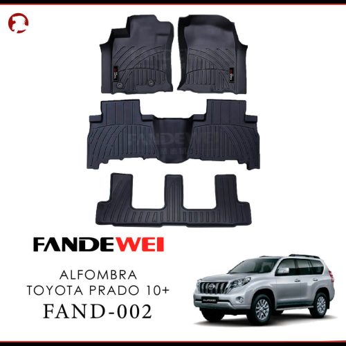 ALFOMBRA TOYOTA PRADO 2010+ (4 PZS)