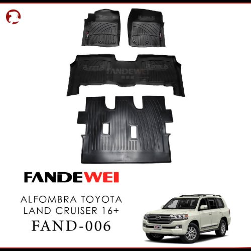 ALFOMBRA TOYOTA LAND CRUISER LC200 16+ (4 PZS)