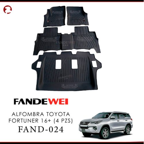 ALFOMBRA TOYOTA FORTUNER 16+ (4 PZS)