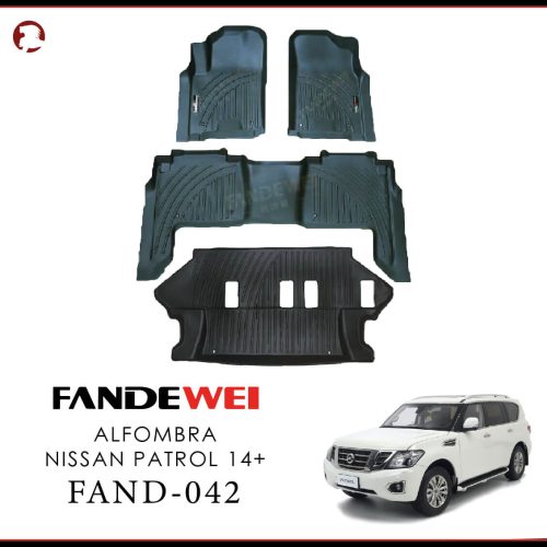 ALFOMBRA NISSAN PATROL 14+ (4 PZS)