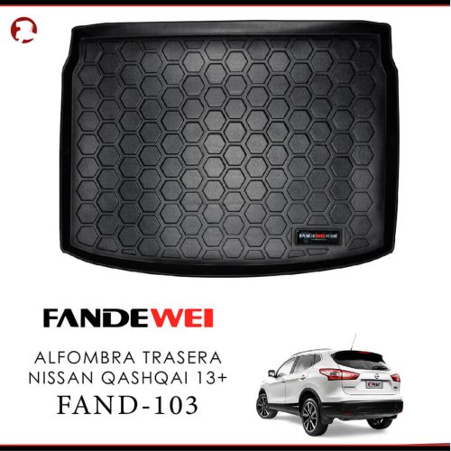 ALFOMBRA TRASERA NISSAN QASHQAI 13+