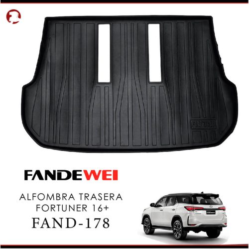 ALFOMBRA TRASERA TYT FORTUNER 16+