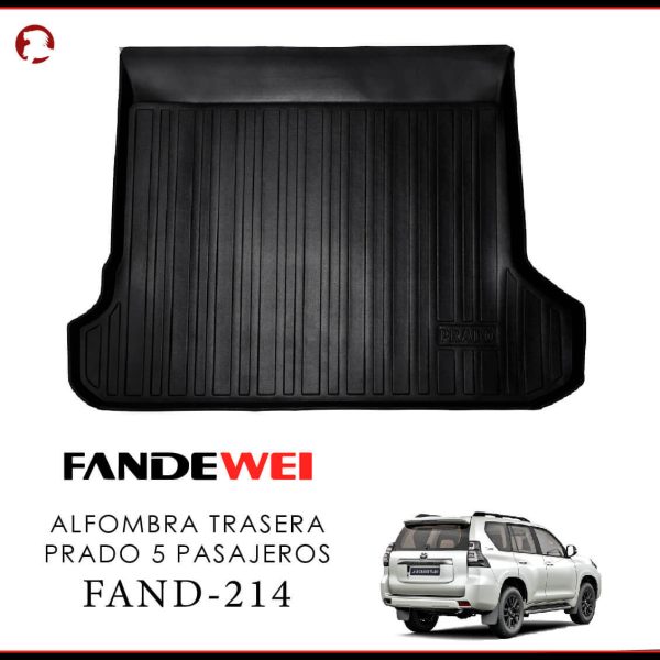 ALFOMBRA TRASERA TYT PRADO 5 PASAJEROS