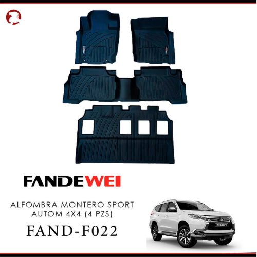 ALFOMBRA MITS MONTERO SPORT AUTOM 4X4 (4 PZS) 16+