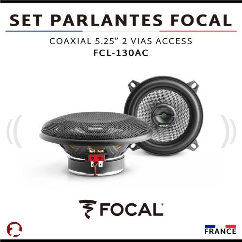 SET PARLANTES FOCAL COAXIAL 5.25″ ACCESS