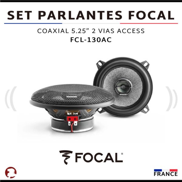 SET PARLANTES FOCAL COAXIAL 5.25" ACCESS