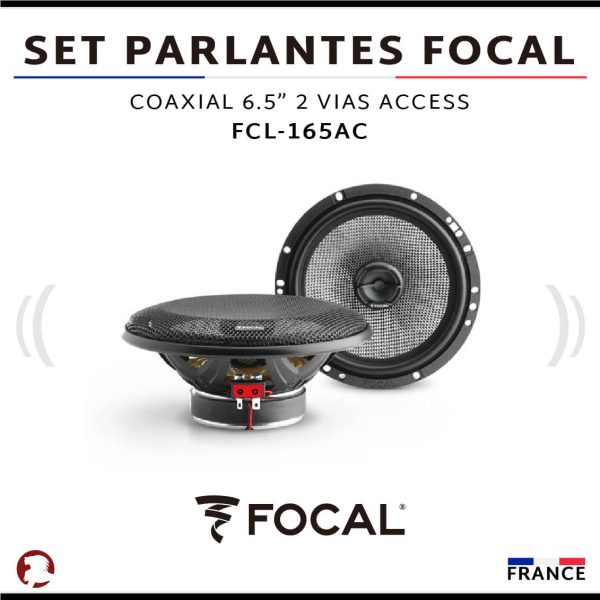 SET PARLANTES FOCAL COAXIAL 6.5" ACCESS