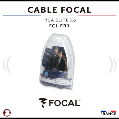 CABLE FOCAL RCA ELITE X6