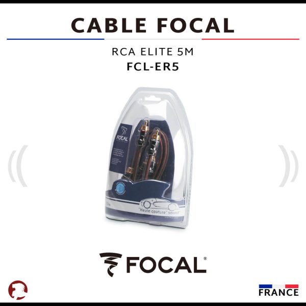 CABLE FOCAL RCA ELITE 5M