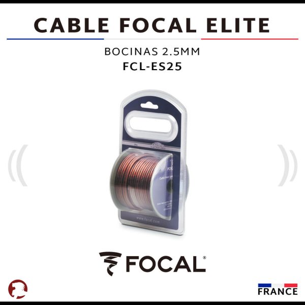 CABLE FOCAL ELITE BOCINAS 2.5 MM