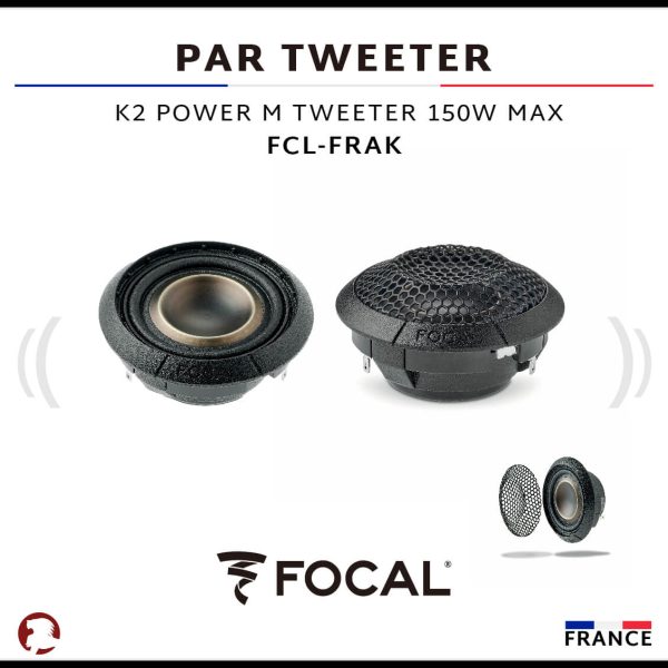 PAR TWEETER K2 POWER M TWEETER 150 WATTS MAX