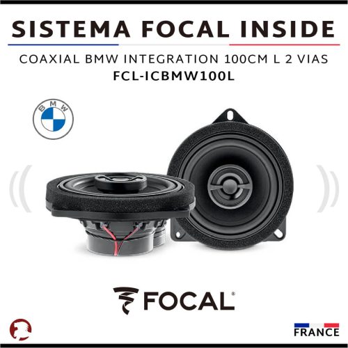 SISTEMA FOCAL INSIDE COAXIAL BMW 100CM INTEGRATION L