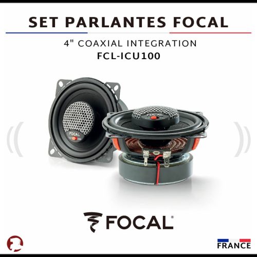 SET PARLANTES FOCAL COAXIAL 4″ INTEGRATION
