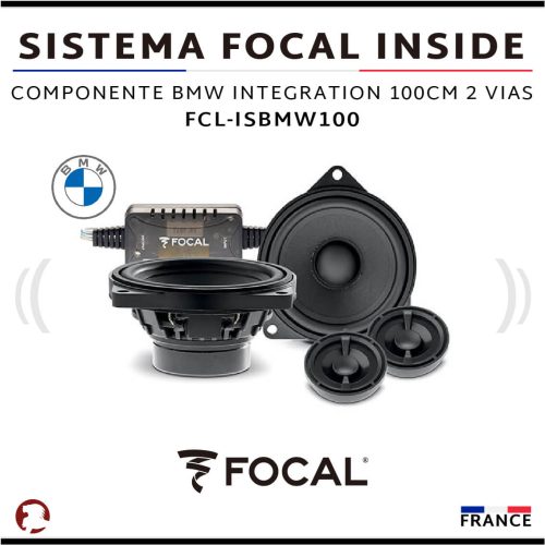 SISTEMA FOCAL INSIDE COMPONENTES BMW INTEGRATION 100CM