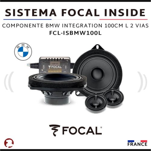SISTEMA FOCAL INSIDE COMPONENTES BMW INTEGRATION 100CM L