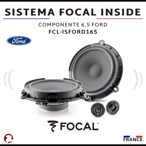 SISTEMA FOCAL INSIDE COMPONENTE 6.5″ FORD