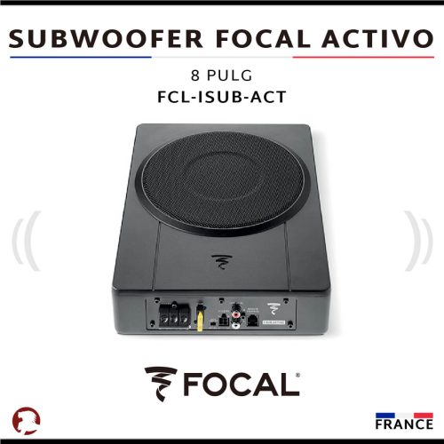 SUBWOOFER FOCAL ACTIVO (8 PULG)