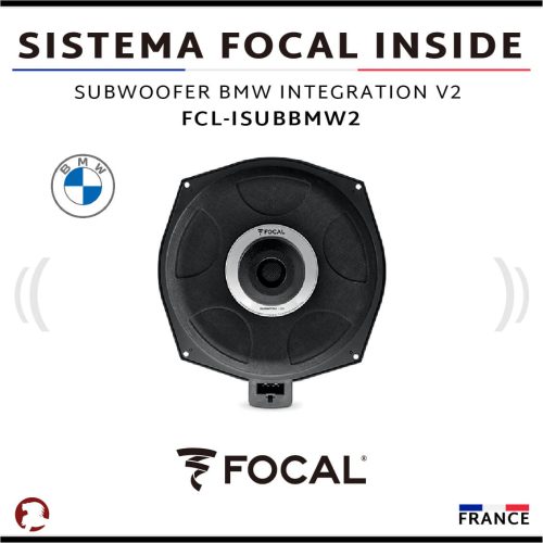 SISTEMA FOCAL INSIDE SUBWOOFER BMW INTEGRATION V2