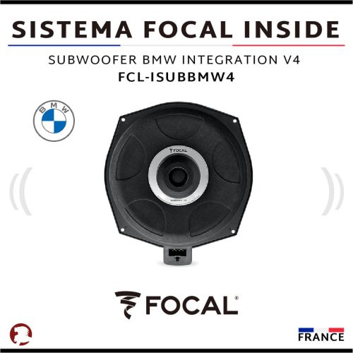 SISTEMA FOCAL INSIDE SUBWOOFER BMW INTEGRATION V4