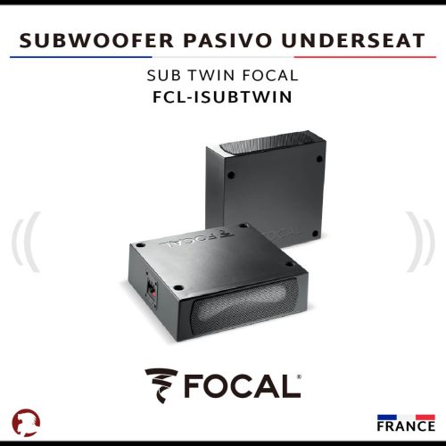 SUBWOOFER PASIVO UNDERSEAT SUB TWIN FOCAL