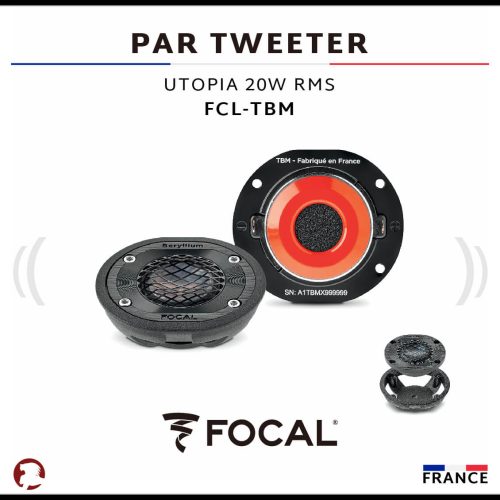 PAR TWEETER UTOPIA 20W RMS