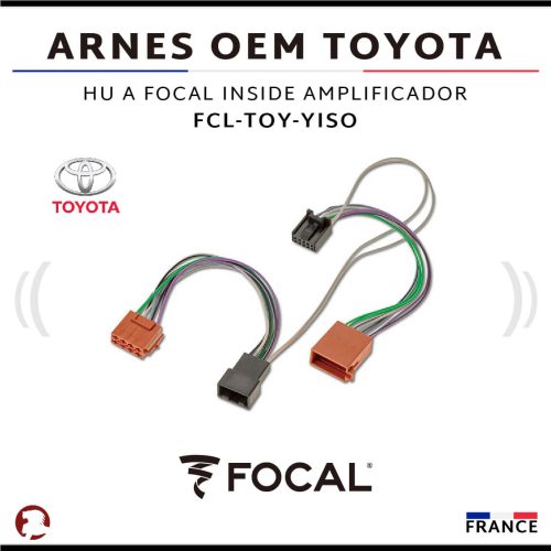 ARNES OEM TOYOTA HU A FOCAL INSIDE AMP