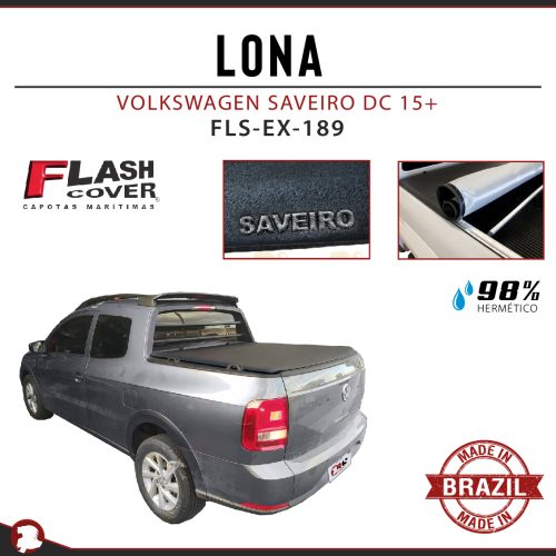 LONA VOLKSWAGEN SAVEIRO DC 15+