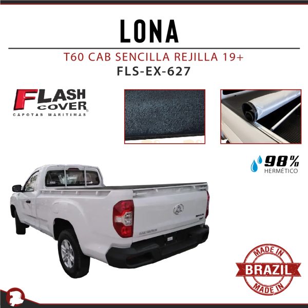 LONA MAXUS T60 CAB SENCILLA REJILLA 19+