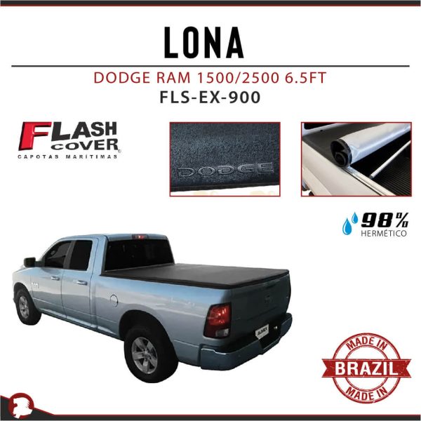 LONA DODGE RAM 1500/2500 DC 6.5 FT