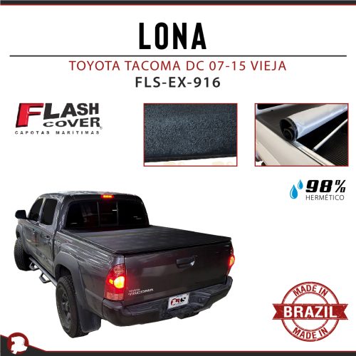 LONA TOYOTA TACOMA DC 07-15 VIEJA