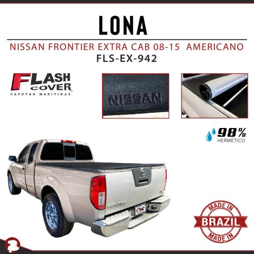 LONA NISSAN FRONTIER EXTRA CAB 08-15  AMERICANO