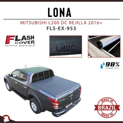 LONA MITSUBISHI L200 DC REJILLA 2016-23