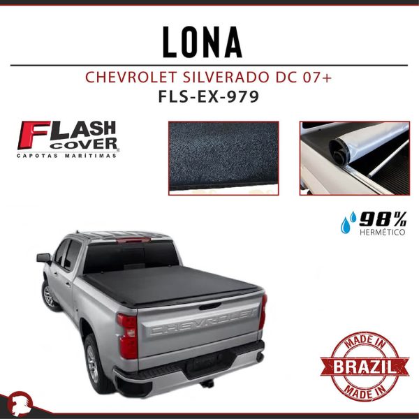 LONA CHEVROLET SILVERADO DC 07+