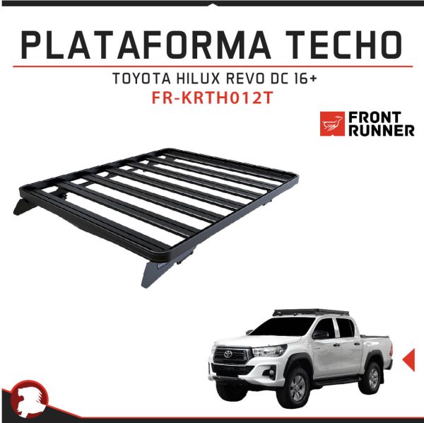 PLATAFORMA SLIMLINE II TOYOTA HILUX REVO DC 16+