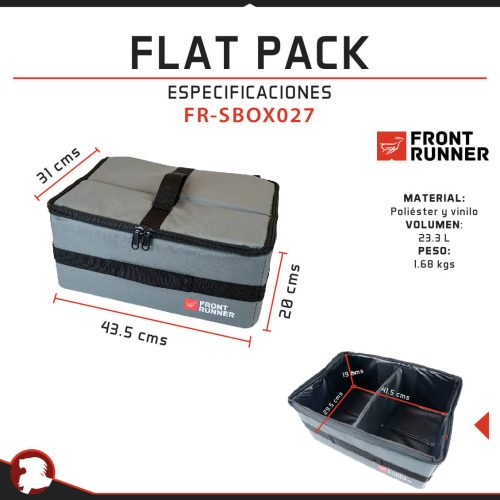 ORGANIZADOR FLAT FRONT RUNNER