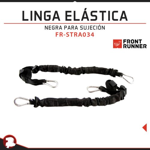 LINGA ELASTICA NEGRA PARA SUJECION